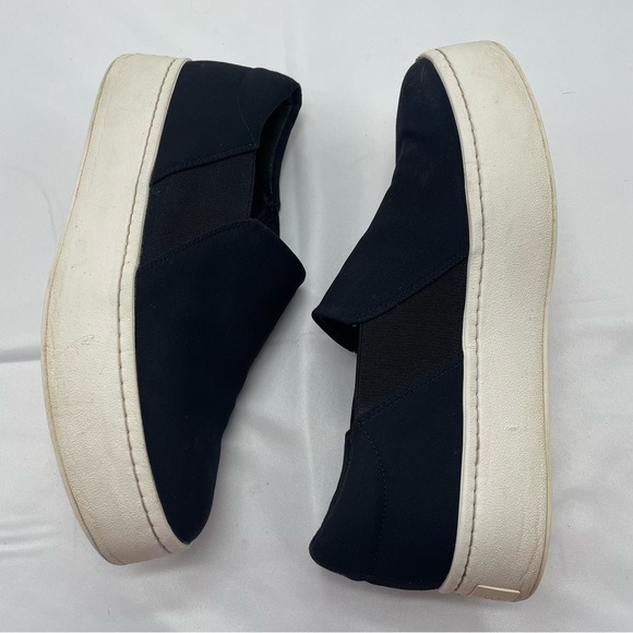 Vince Warren Suede Black Platform Sneakers - Picture 10 of 13